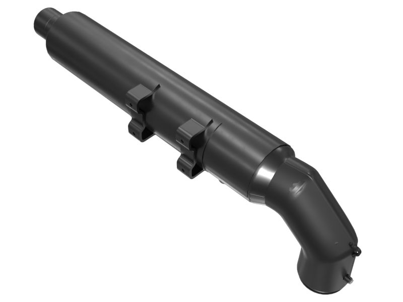 7W-7181:Глушитель в сборе