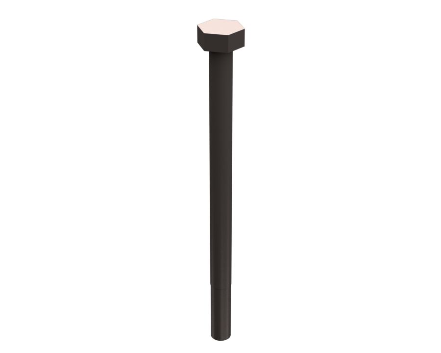 8C-3793:Болт с шестигранной головкой 1/4''-20 x 3 3/4''