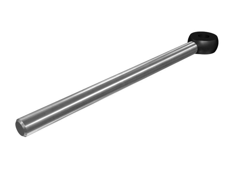 185-0838:Стальной регулировочный рым-стержень длиной 210 мм