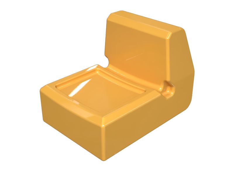 605-5352:Износостойкая пластина ковша Обтекатель пятки