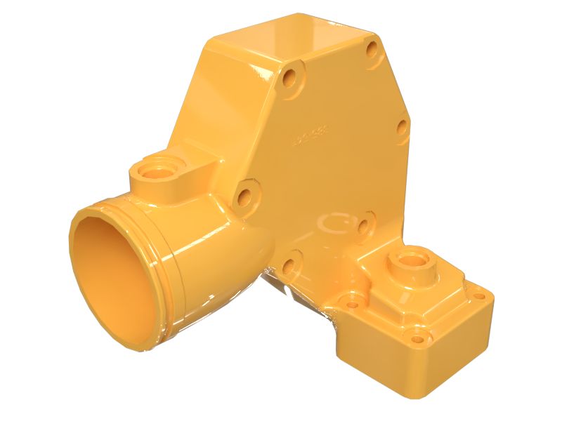 385-5411:КРЫШКА МАСЛЯНОГО ОХЛАДИТЕЛЯ