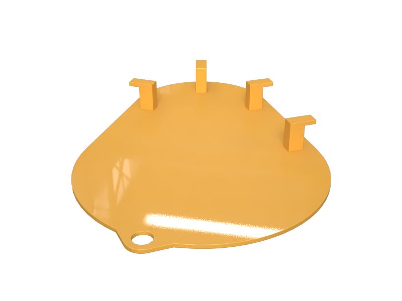 196-2393:КРЫШКА ЛЕВАЯ В СБОРЕ