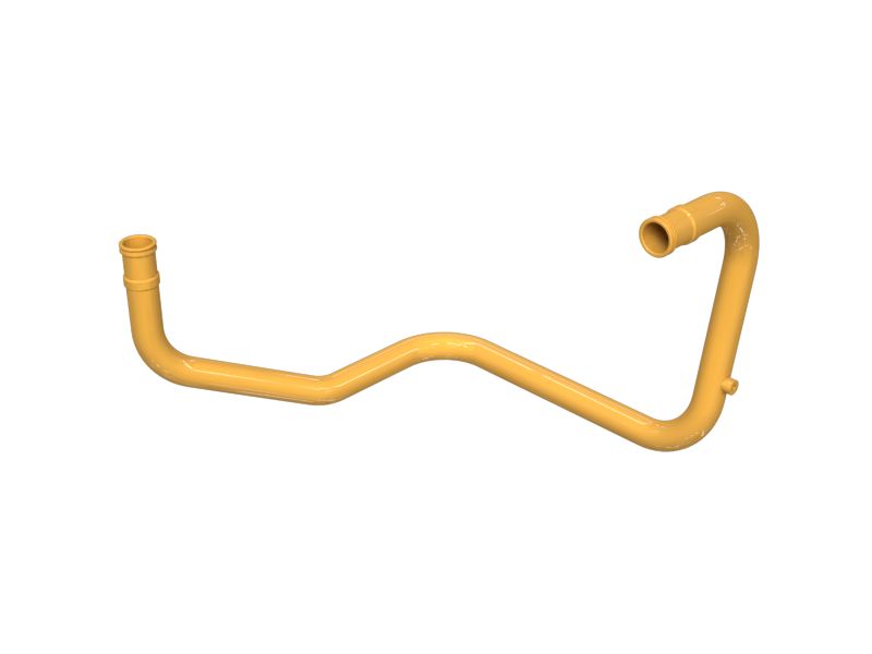 445-8826:Стальная труба с несколькими изгибами, наружный диаметр 60,45 мм