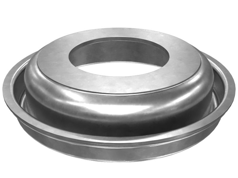 1W-4797:Белая силиконовая диафрагма