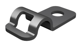 344-1950:Зажим с половинным пазом для одиночной трубки диаметром 12,70 мм