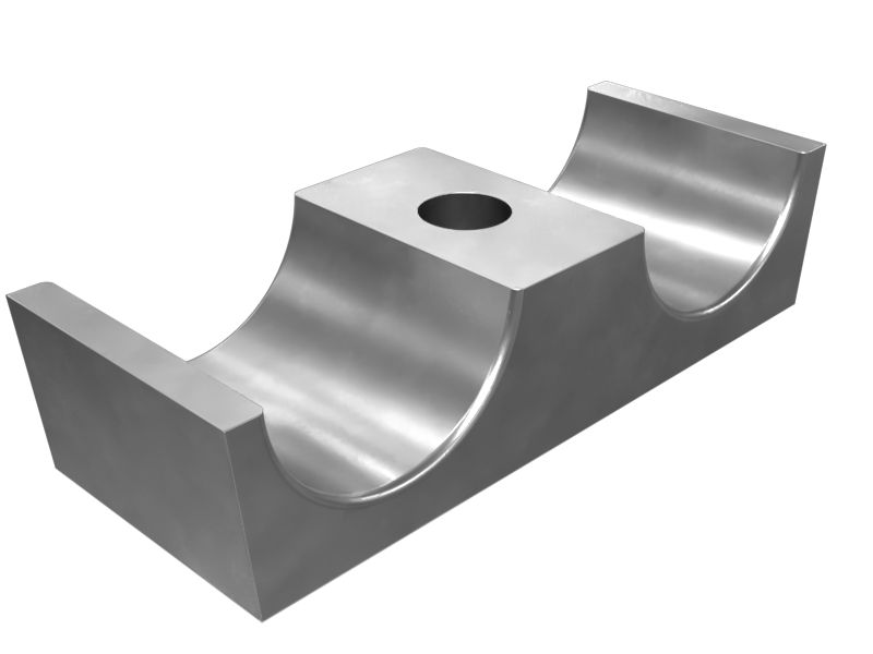 258-3850:Пластиковый полузажим, внутренний диаметр 26,90 мм