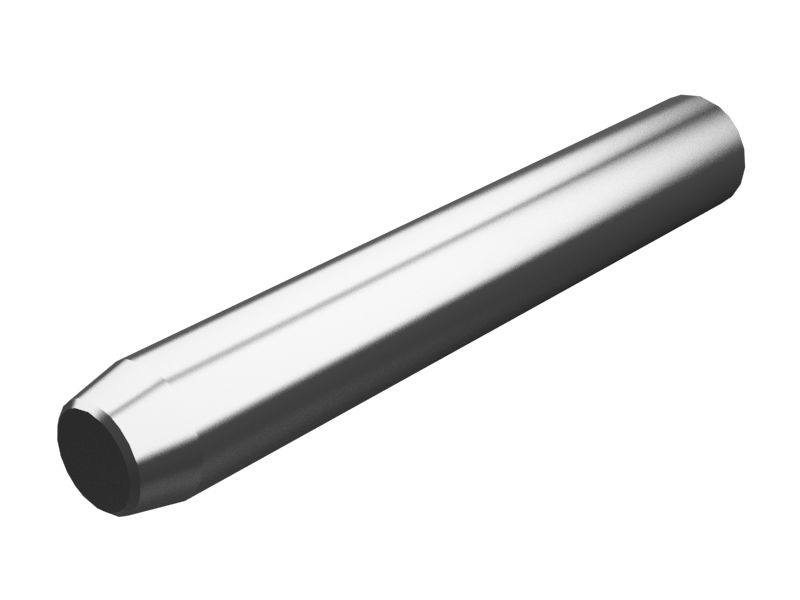 109-3001:Стальная шпилька конического замка длиной 65 мм