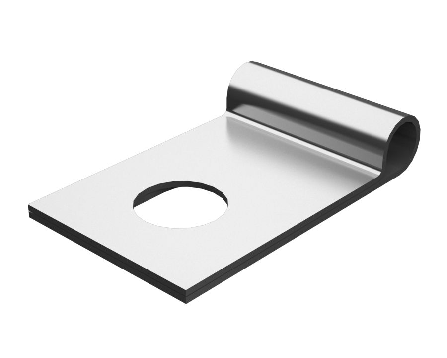 0L-2072:Стальной Зажим с Внутренним Диаметром 6,35 мм