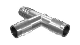 8C-5682:Тройник с заусеницами для шлангов