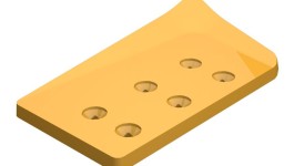 3G-8321:Горячекованый наконечник, правый