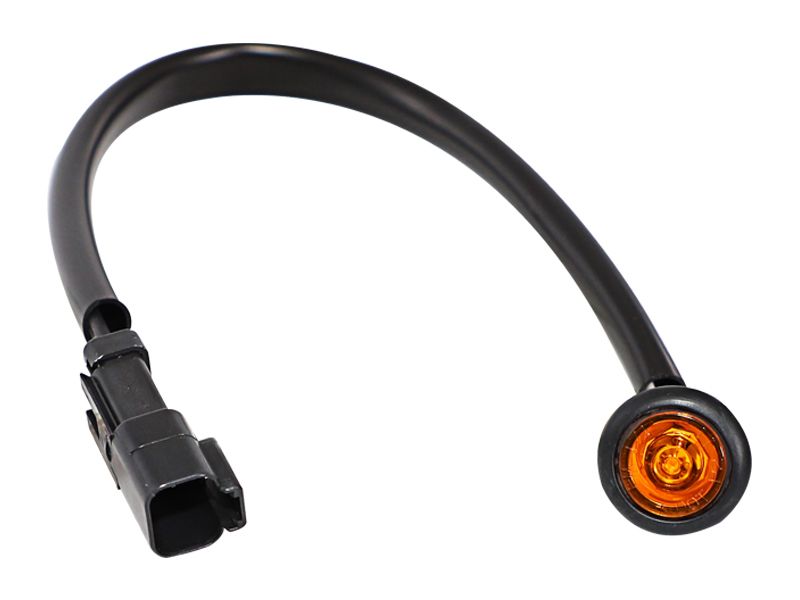 419-3911:Сигнальная лампа желтого цвета, 12 В, 24 В