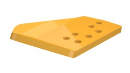 3G-8282:Горячекованый наконечник, левый