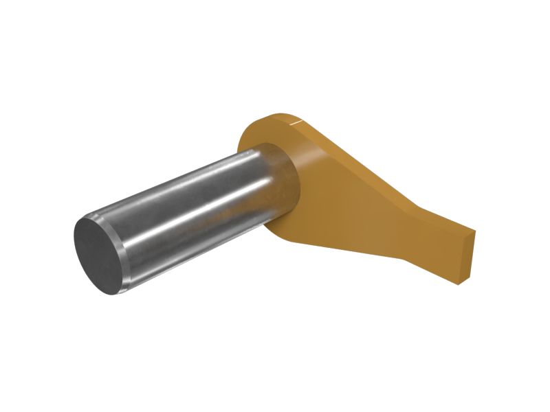 4T-0203:Палец рычажного механизма с наружным диаметром 76,14 мм