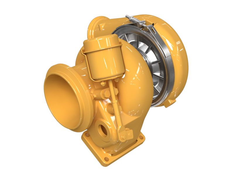 10R-1055:БЛОК ТУРБОКОМПРЕССОРА