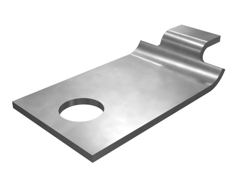 7G-2951:Нижний зажим для шланга толщиной 2,5 мм