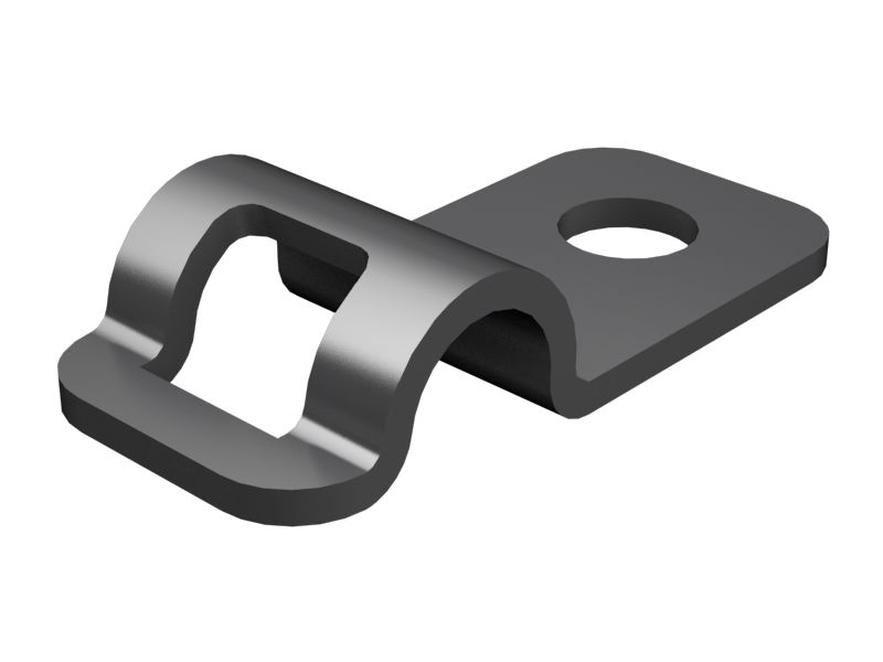 344-1950:Зажим с половинным пазом для одиночной трубки диаметром 12,70 мм