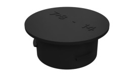 214-4332:Пластиковая заглушка диаметром 26,6 мм