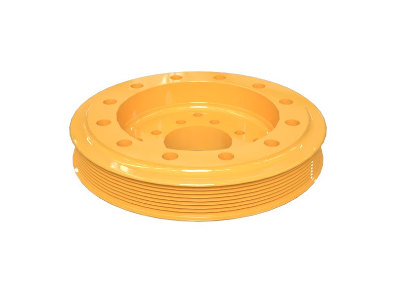 418-4510:ШКИВ КОЛЕНВАЛА