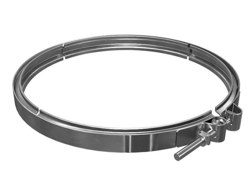 302-8136:Клиновой ленточный хомут с минимальным внутренним диаметром 290,10 мм