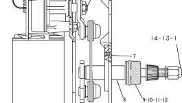 6T-7293:Стеклоочиститель в сборе