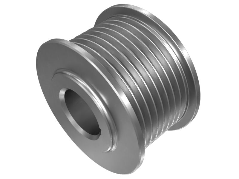 123-0790:Шкив генератора переменного тока с 8 канавками