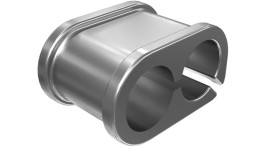 333-4609:Уплотнение с двумя овальными сквозными отверстиями