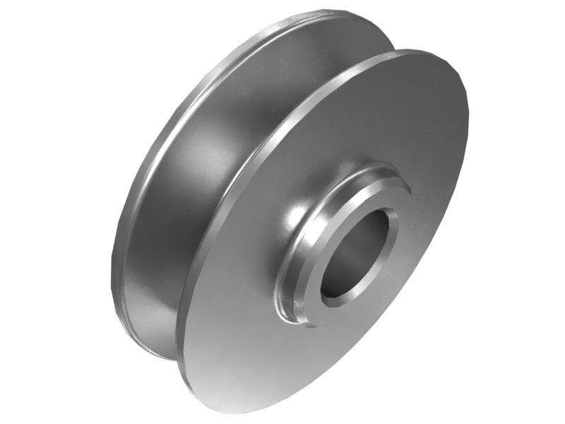 1W-1456:Шкив генератора с 1 канавкой