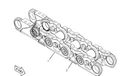 304-5688:ЗВЕНО ГУСЕНИЧНОЙ ЛЕНТЫ В СБОРЕ