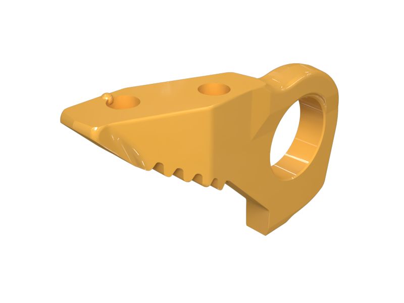 8E-4457:Замковое звено со стороны втулки правой главной гусеничной ленты