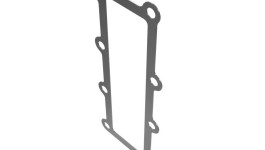 150-4104:Прокладка охладителя наддувного воздуха, толщина 0,84 мм