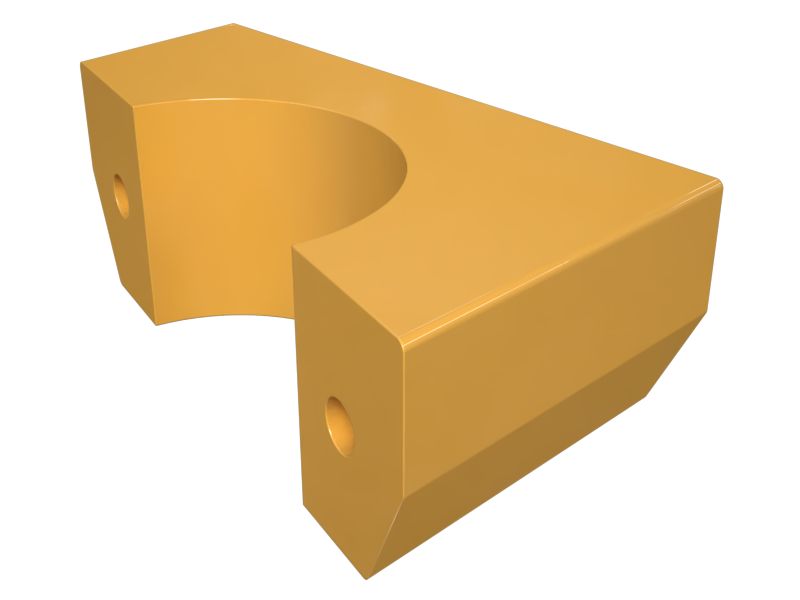 522-1191:Левая монтажная опора двигателя шириной 87 мм