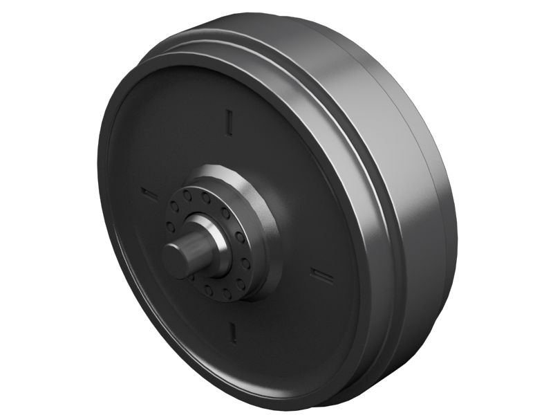 192-0224:Переднее направляющее колесо гусеничной ленты