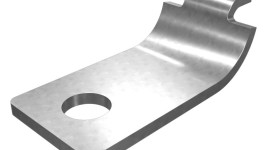 144-7091:Зажим из двух частей, толщина 4 мм