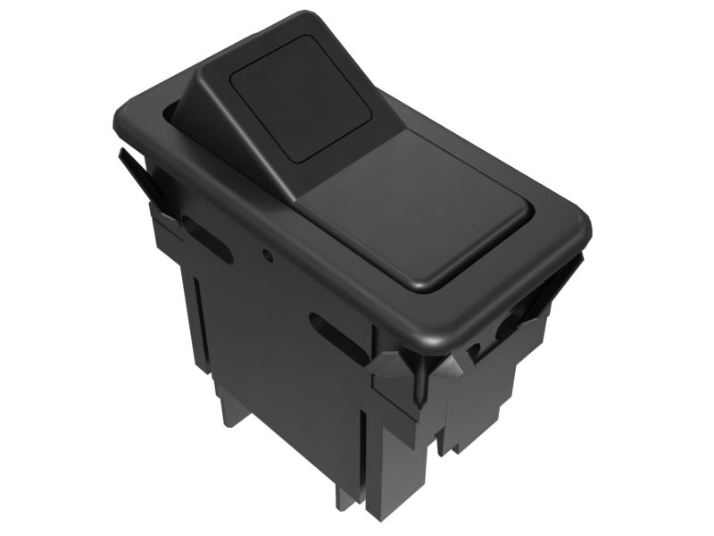 180-2558:Двухполюсный автоматический откидной кулисный переключатель