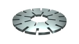 7F-9223:Зубчатая стопорная шайба с внешними и внутренними зубьями, M6