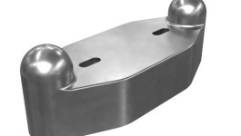 9R-2630:Литой алюминиевый фиксатор, общая длина 120,50 мм