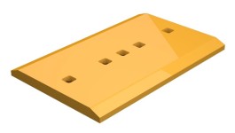 109-9123:Режущая кромка для тяжелых условий работы, центральная