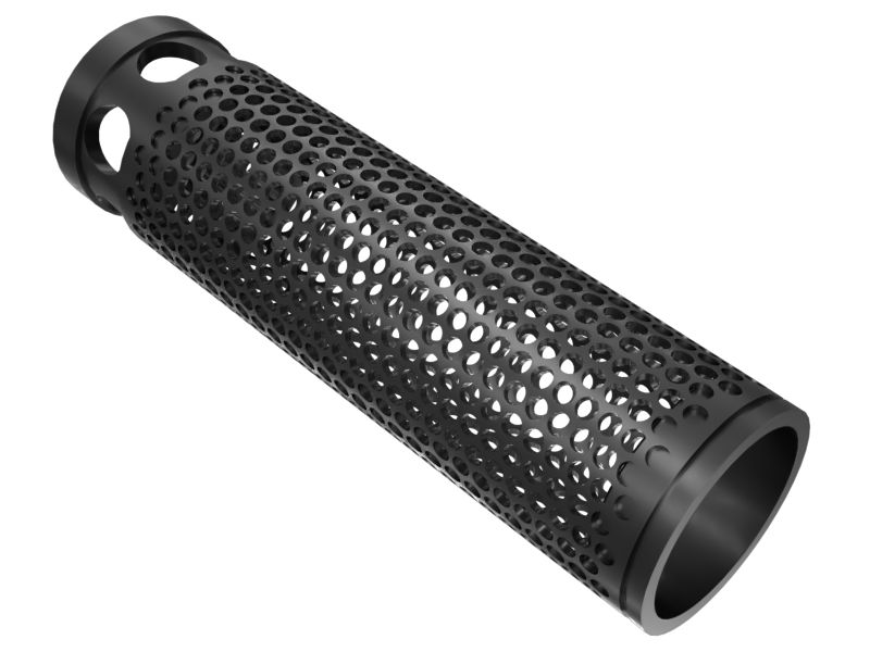 6E-6640:Экран маслоохладителя длиной 159,91 мм