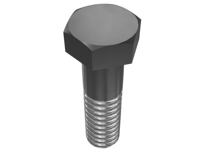 3N-1614:Болт с шестигранной головкой и резьбой 1 1/8-7