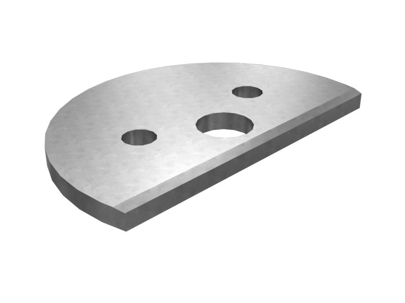 1W-8409:Упорная плита коромысла