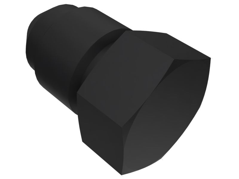 9S-5518:Заглушка с шестигранной торцевой головкой, резьба 7/16-20, конус 37 градусов