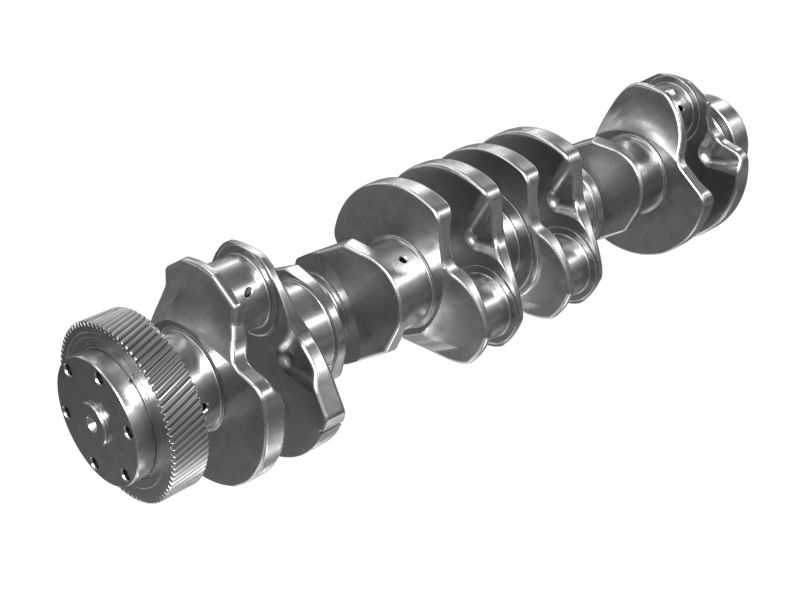 0R-3972:КОЛЕНЧАТЫЙ ВАЛ В СБОРЕ