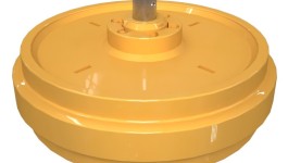 190-1534:Переднее направляющее колесо гусеничной ленты