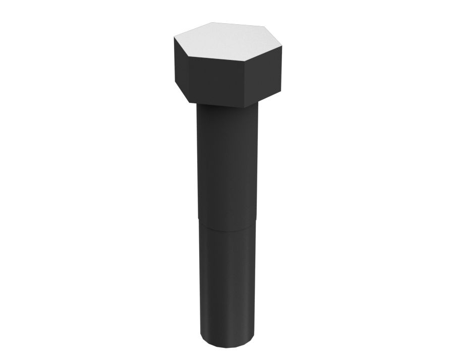 7X-0349:Болт с шестигранной головкой с резьбой 5/8-11