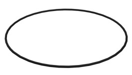 6V-7702:Уплотнительное кольцо с внутренним диаметром 317,24 мм