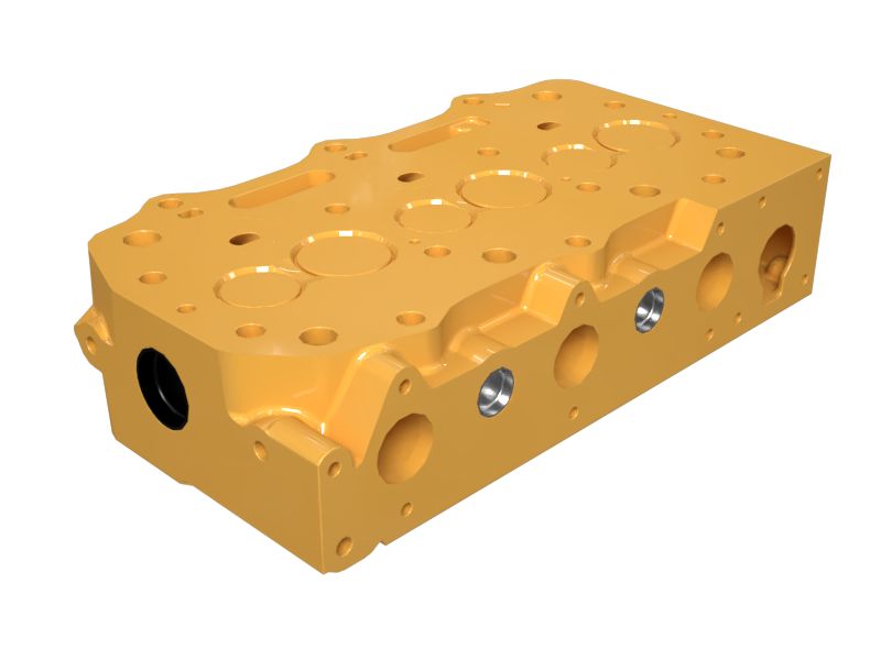 319-7268:ГОЛОВКА БЛОКА ЦИЛИНДРОВ В СБОРЕ