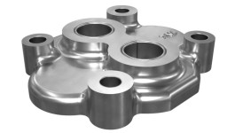 127-6356:Крышка масляного насоса двигателя