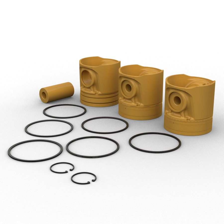 451-8387:КОМПЛЕКТ ПОРШНЕЙ