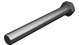 6B-0388:Болт с шестигранной головкой 1 1/4''-7 x 10 1/2''