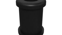 7V-6571:Резиновая втулка с круглым фланцем внутреннего диаметра 16 мм